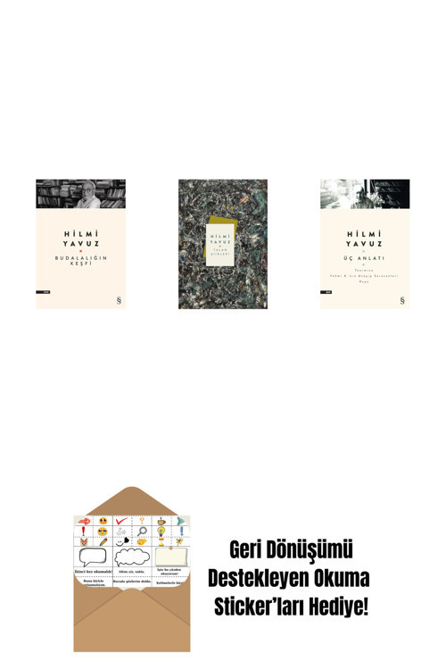 Everest Yayınları Budalalığın Keşfi + Talan Şiirleri (Ciltli) + Üç Anlatı + Okuma Sticker'Ları