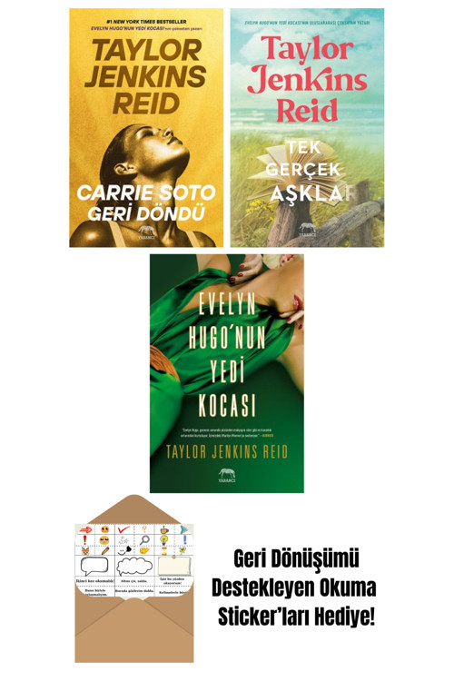 İthaki Yayınları Carrie Soto Geri Döndü + Tek Gerçek Aşklar + Evelyn Hugo’Nun Yedi Kocası