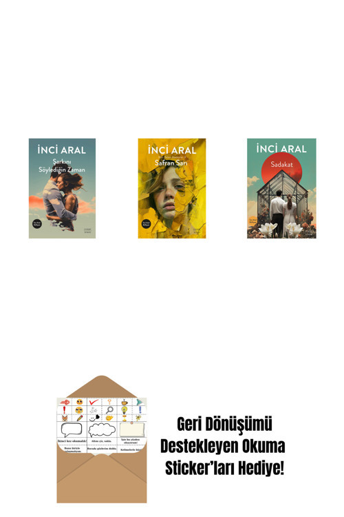Everest Yayınları Şarkını Söylediğin Zaman + Safran Sarı + Sadakat + Okuma Sticker'Ları
