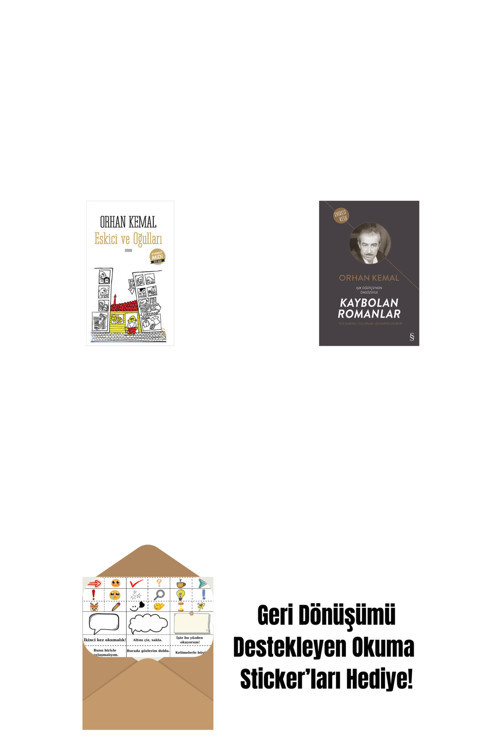 Everest Yayınları Eskici Ve Oğulları (Midi Boy) + Kaybolan Romanlar + Okuma Sticker'Ları