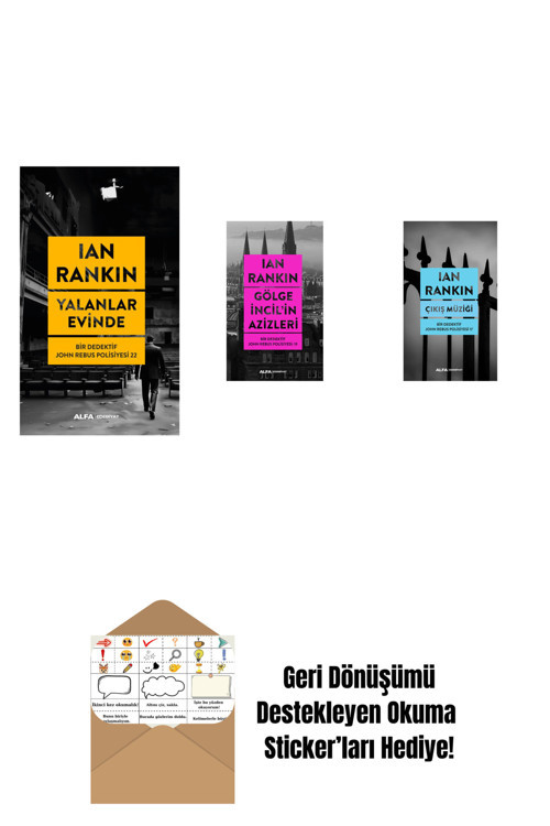 Alfa Yayıncılık Yalanlar Evinde + Gölge İncil'İn Azizleri + Çıkış Müziği + Okuma Sticker'Ları