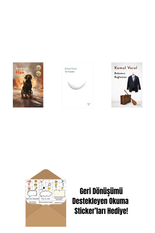 Everest Yayınları Haw + Yas Yüzükleri + Babamın Bağlaması (Ciltli) + Okuma Sticker'Ları