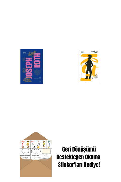 Alfa Yayıncılık Bütün Öyküleri - Joseph Roth (Ciltli) + Radetzky Marşı + Okuma Sticker'Ları