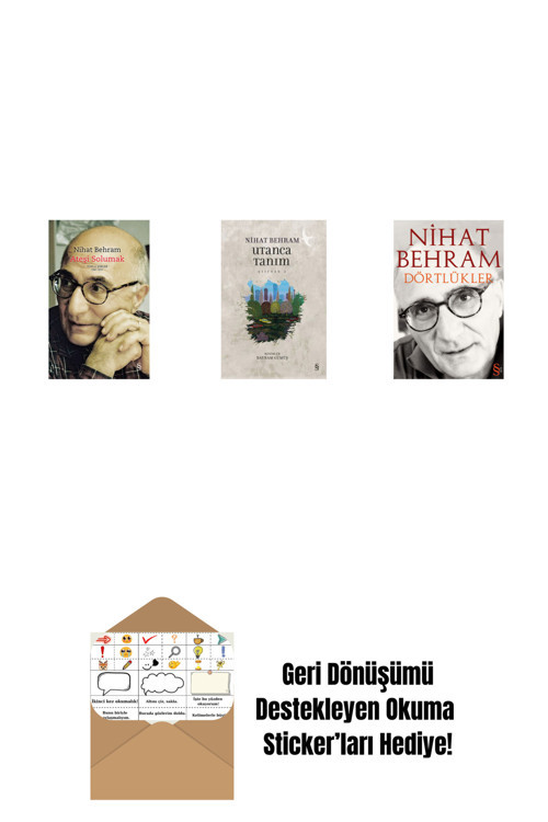 Alfa Yayıncılık Ateşi Solumak (Ciltli) + Utanca Tanım + Dörtlükler + Okuma Sticker'Ları
