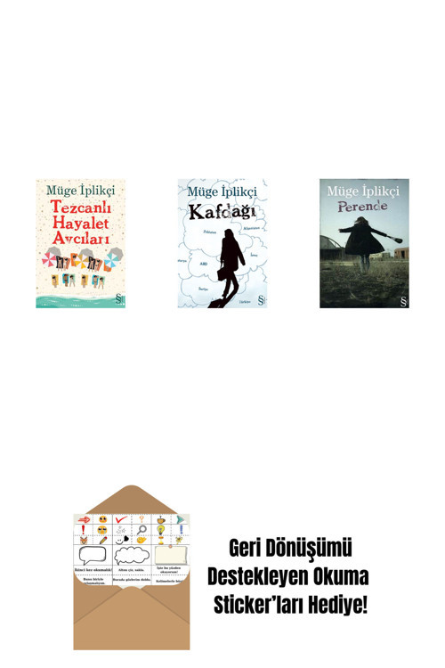 Everest Yayınları Tezcanlı Hayalet Avcıları + Kafdağı + Perende + Okuma Sticker'Ları