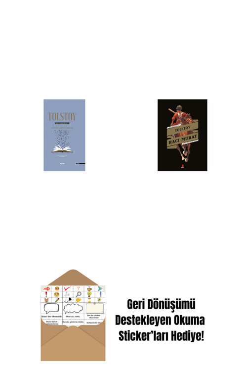 Alfa Yayıncılık Tolstoy Bütün Eserleri 17 (Ciltli) + Hacı Murat + Okuma Sticker'Ları