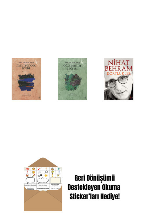 Alfa Yayıncılık Maviyengeç Ağıdı + Gözyaşının Çağrısı + Dörtlükler + Okuma Sticker'Ları