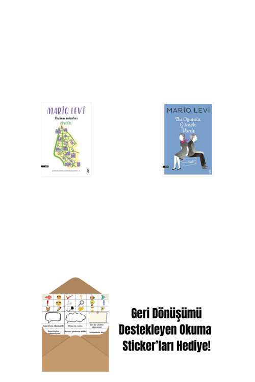 Everest Yayınları Pazarın Yalnızları Beyoğlu + Bu Oyunda Gitmek Vardı + Okuma Sticker'Ları