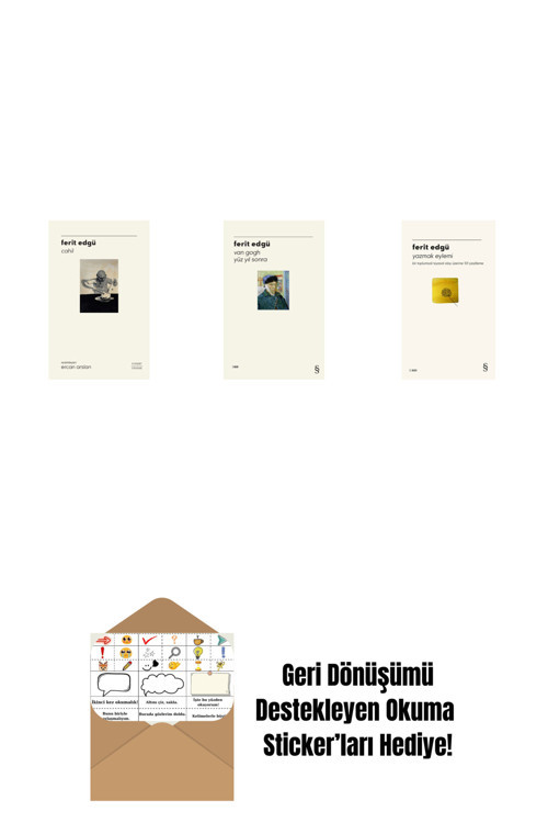 Alfa Yayıncılık Cahil (Ciltli) + Van Gogh - Yüz Yıl Sonra + Yazmak Eylemi + Okuma Sticker'Ları