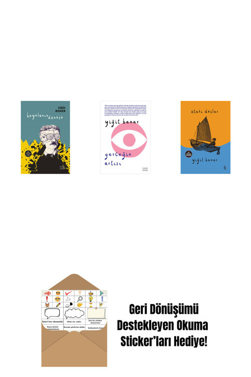 Everest Yayınları Heyulanın Dönüşü + Gerçeğin Artısı + Öteki Düşler + Okuma Sticker'Ları