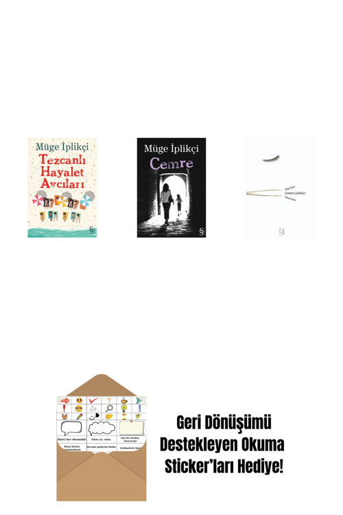 Everest Yayınları Tezcanlı Hayalet Avcıları + Cemre + Cımbızın Çektikleri + Okuma Sticker'Ları