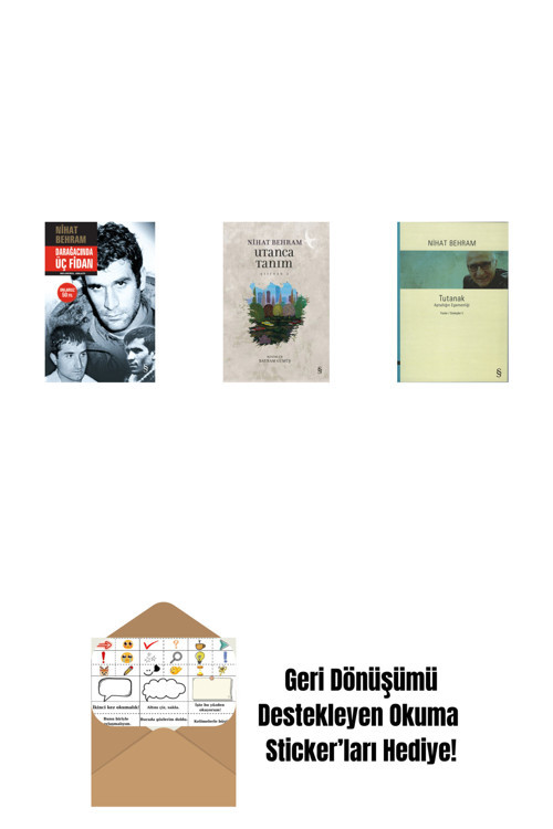 Alfa Yayıncılık Darağacında Üç Fidan (Ciltli) + Utanca Tanım + Tutanak + Okuma Sticker'Ları