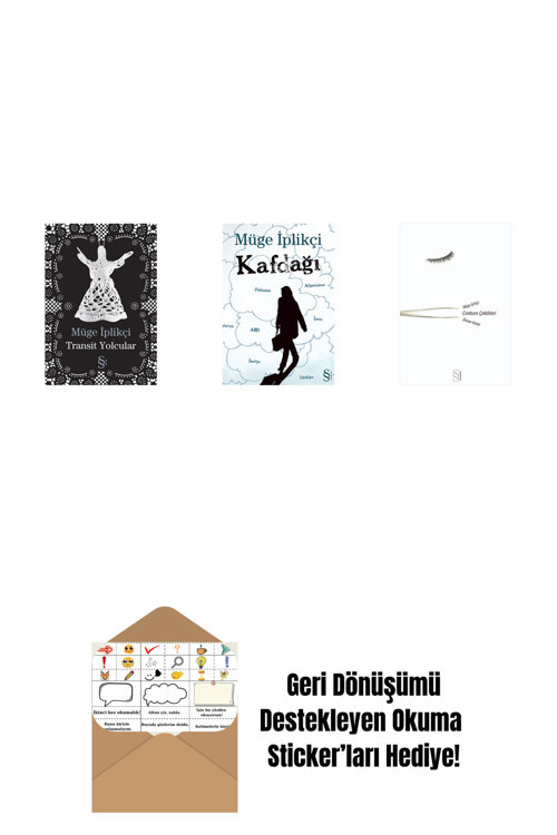 Everest Yayınları Transit Yolcular + Kafdağı + Cımbızın Çektikleri + Okuma Sticker'Ları