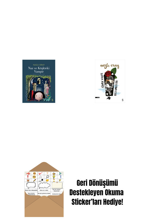 Everest Yayınları Naz Ve Köşkteki Vampir + Sinek Valesi Nizamettin + Okuma Sticker'Ları