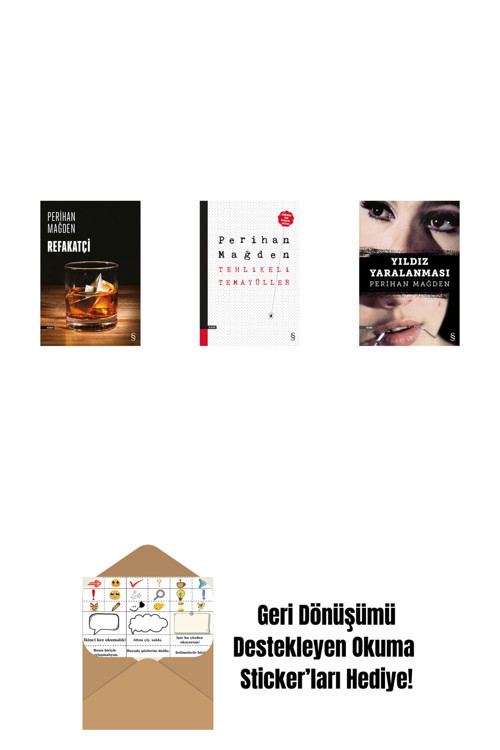 Everest Yayınları Refakatçi + Tehlikeli Temayüller + Yıldız Yaralanması + Okuma Sticker'Ları