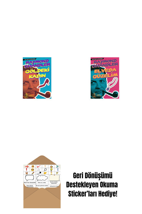 Alfa Yayıncılık Göldeki Kadın (Cep Boy) + Elveda Güzelim (Cep Boy) + Okuma Sticker'Ları