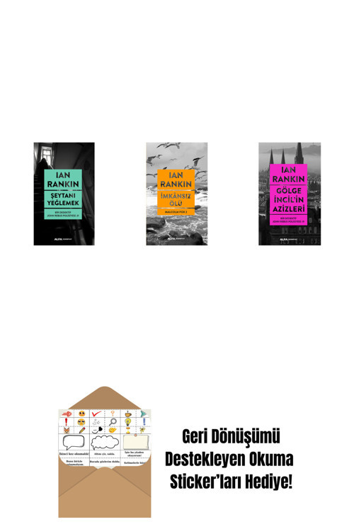 Alfa Yayıncılık Şeytanı Yeğlemek + İmkânsız Ölü + Gölge İncil'İn Azizleri + Okuma Sticker'Ları