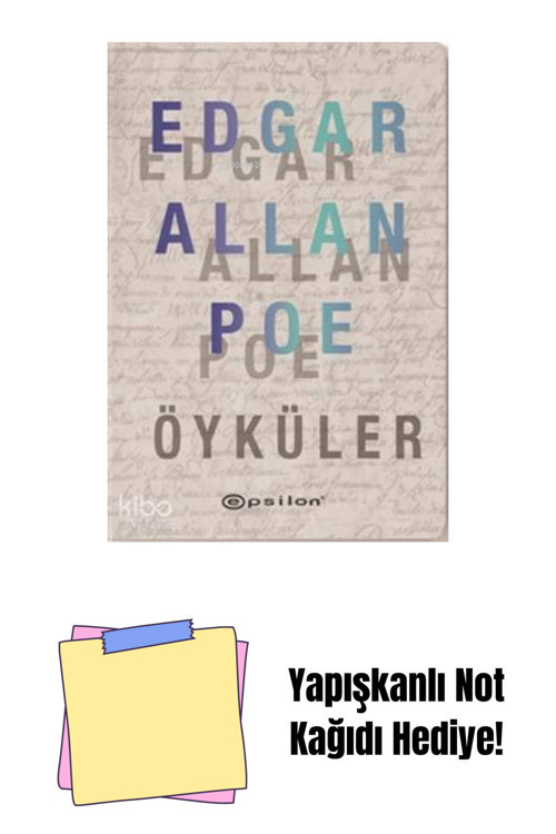 Epsilon Yayınevi Seçme Öyküler (Edgar Allan Poe) (Sert Kapak) + Yapışkanlı Not Kağıdı