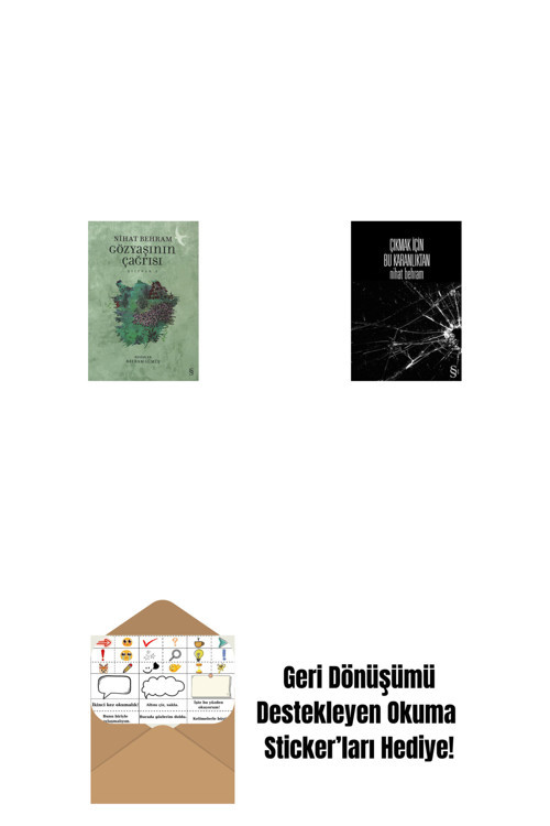 Alfa Yayıncılık Gözyaşının Çağrısı + Çıkmak İçin Bu Karanlıktan + Okuma Sticker'Ları