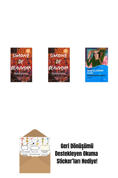 Alfa Yayıncılık Mandarinler (Ciltli) + Mandarinler + Başkalarının Kanı + Okuma Sticker'Ları