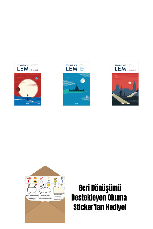 Alfa Yayıncılık Solaris (Sl10) + Yukarı Kale (Sl11) + Soruşturma (Sl9) + Okuma Sticker'Ları