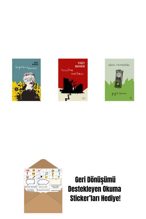 Everest Yayınları Heyulanın Dönüşü + Kırılma Noktası + Öteki Kuruntular + Okuma Sticker'Ları