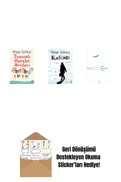 Everest Yayınları Tezcanlı Hayalet Avcıları + Kafdağı + Cımbızın Çektikleri + Okuma Sticker'Ları