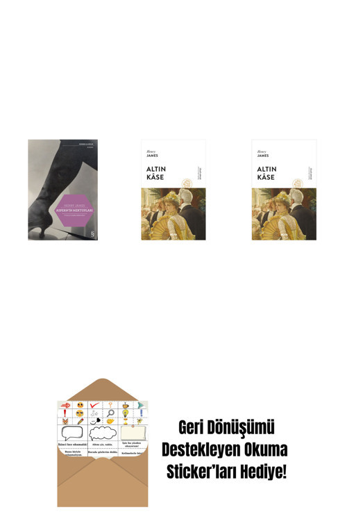 Alfa Yayıncılık Aspern'İn Mektupları + Altın Kâse (Ciltli) + Altın Kâse + Okuma Sticker'Ları