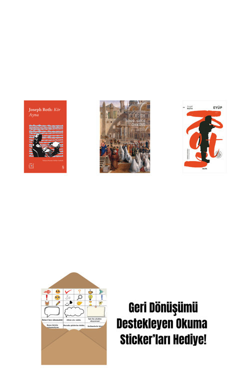 Alfa Yayıncılık Everest Açıkhava 33 - Kör Ayna + 1002. Gece Öyküsü + Eyüp + Okuma Sticker'Ları