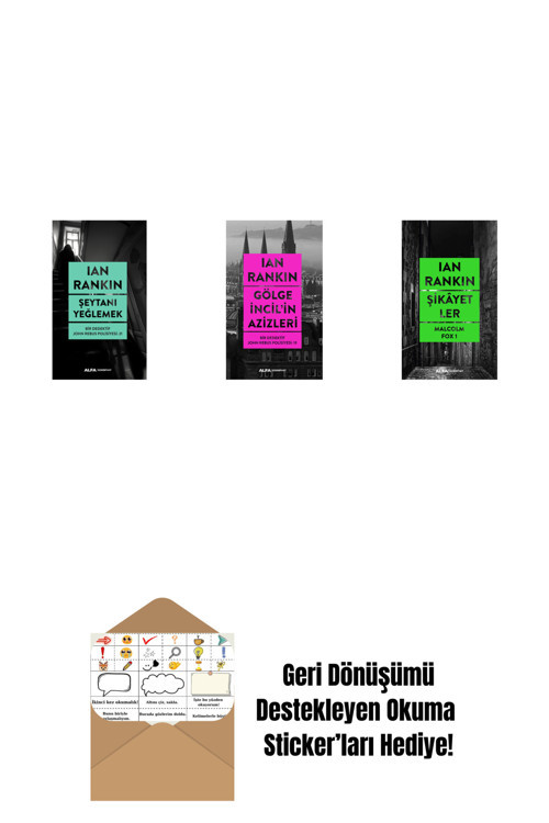 Alfa Yayıncılık Şeytanı Yeğlemek + Gölge İncil'İn Azizleri + Şikâyetler + Okuma Sticker'Ları