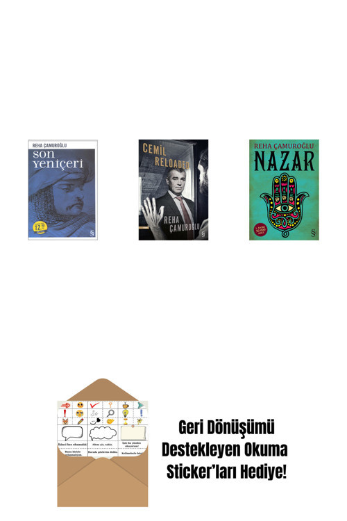 Everest Yayınları Son Yeniçeri (Midi Boy) + Cemil Reloaded + Nazar + Okuma Sticker'Ları
