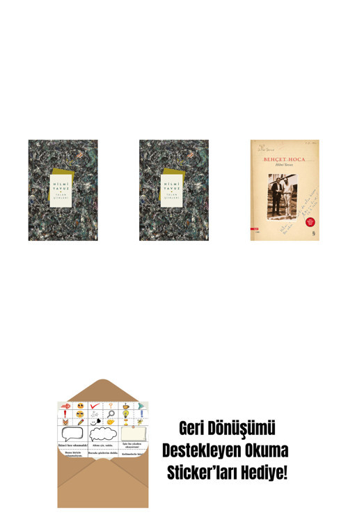 Everest Yayınları Talan Şiirleri (Ciltli) + Talan Şiirleri + Behçet Hoca + Okuma Sticker'Ları