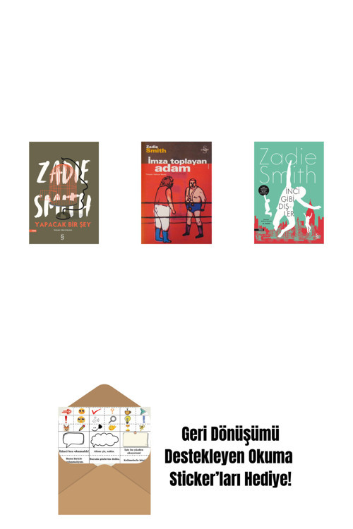 Everest Yayınları Yapacak Bir Şey + İmza Toplayan Adam + İnci Gibi Dişler + Okuma Sticker'Ları