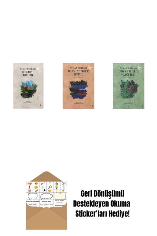 Alfa Yayıncılık Utanca Tanım + Maviyengeç Ağıdı + Gözyaşının Çağrısı + Okuma Sticker'Ları