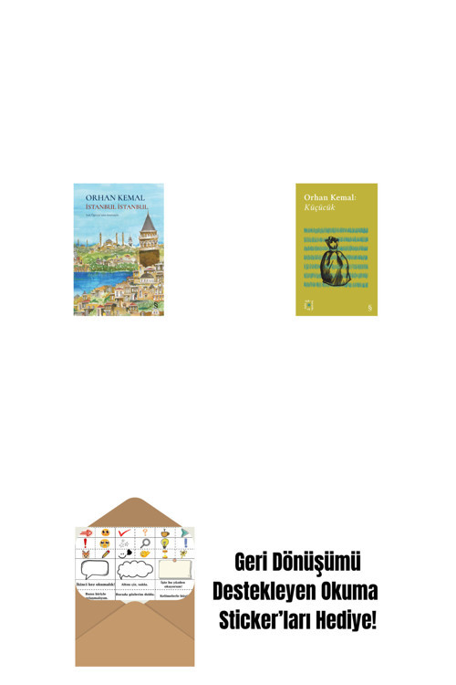 Everest Yayınları İstanbul İstanbul (Ciltli) + Everest Açıkhava 13 - Küçücük + Okuma Sticker'Ları