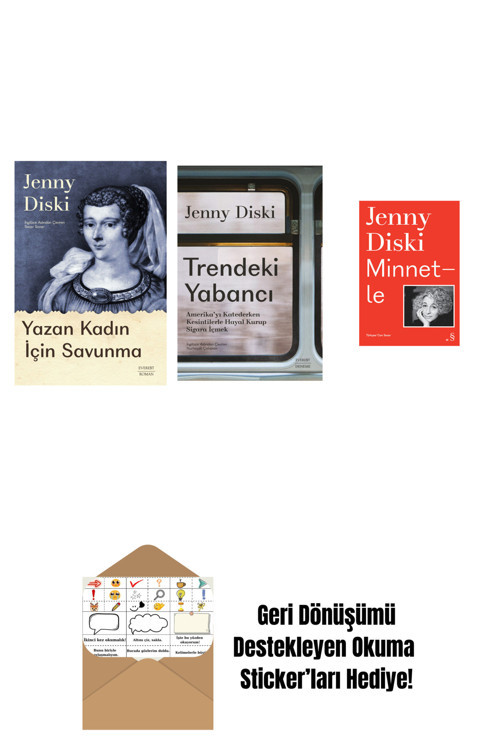 Everest Yayınları Yazan Kadın İçin Savunma + Trendeki Yabancı + Minnetle + Okuma Sticker'Ları