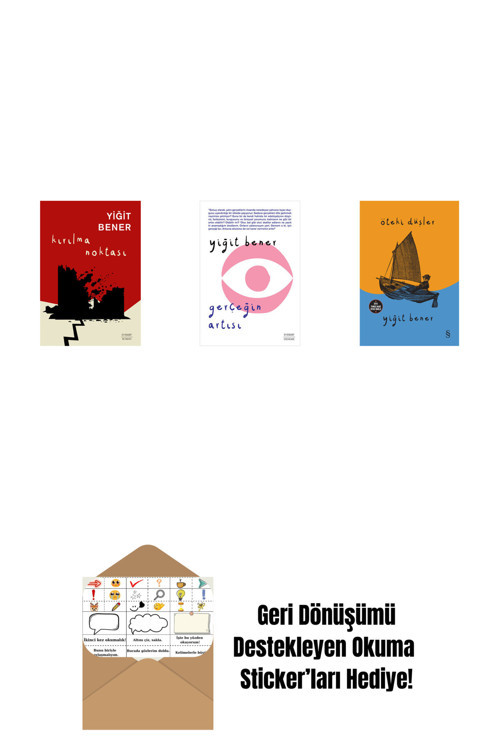 Everest Yayınları Kırılma Noktası + Gerçeğin Artısı + Öteki Düşler + Okuma Sticker'Ları