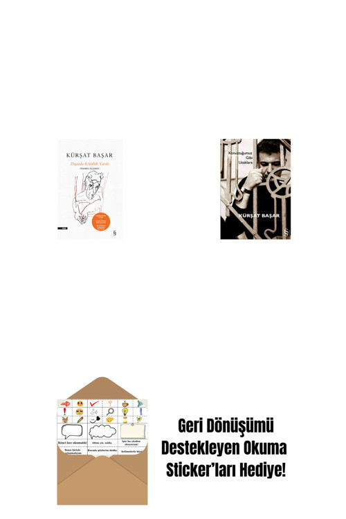 Everest Yayınları Dışarda Kötülük Vardı (Ciltli) + Konuştuğumuz Gibi Uzaklara + Okuma Sticker'Ları