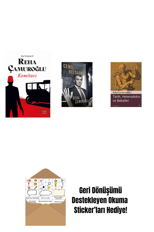 Everest Yayınları Komitacı + Cemil Reloaded + Tarih, Heterodoksi Ve Babailer + Okuma Sticker'Ları