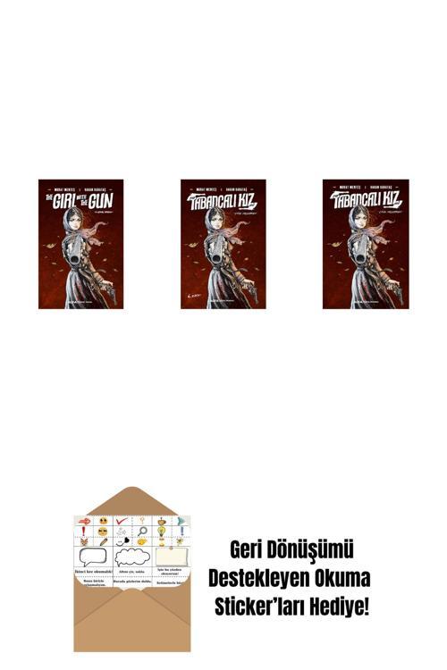 Alfa Yayıncılık The Girl With The Gun + Tabancalı Kız + Tabancalı Kız (Ciltli) + Okuma Sticker'Ları