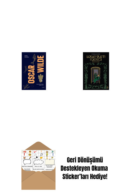 Alfa Yayıncılık Oscar Wilde - Toplu Öyküler (Ciltli) + Dorian Gray'İn Portresi + Okuma Sticker'Ları