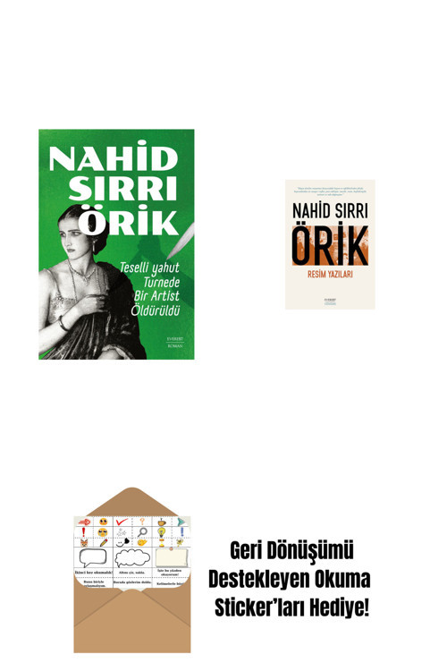 Everest Yayınları Teselli Yahut Turnede Bir Artist Öldürüldü + Resim Yazıları + Okuma Sticker'Ları