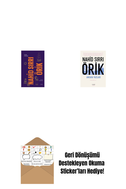 Everest Yayınları Nahid Sırrı Örik - Toplu Öyküler (Ciltli) + Ankara Yazıları + Okuma Sticker'Ları