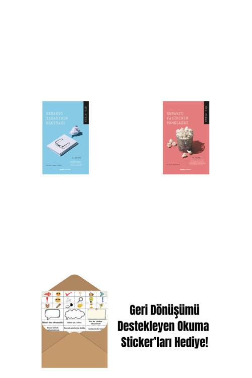 Alfa Yayıncılık Senaryo Yazarının El Kitabı + Senaryo Yazımının Temelleri + Okuma Sticker'Ları
