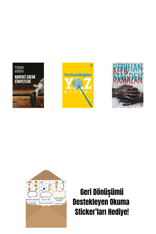Everest Yayınları Haberci Çocuk Cinayetleri + Yaz Kitabı + Ali And Ramazan + Okuma Sticker'Ları
