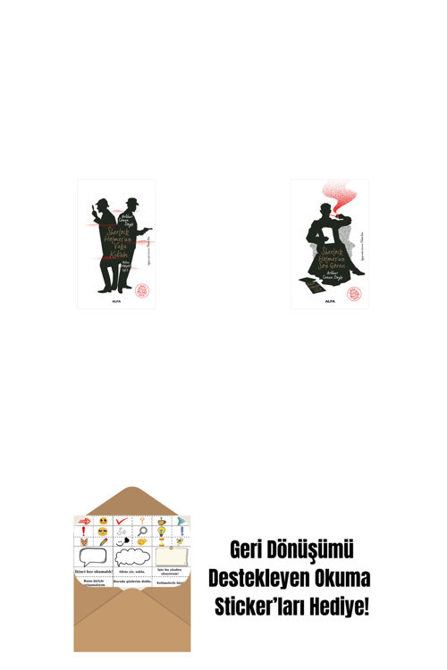 Alfa Yayıncılık Sherlock Holmes’Un Vaka Kitabı + Sherlock Holmes'Un Son Görevi + Okuma Sticker'Ları