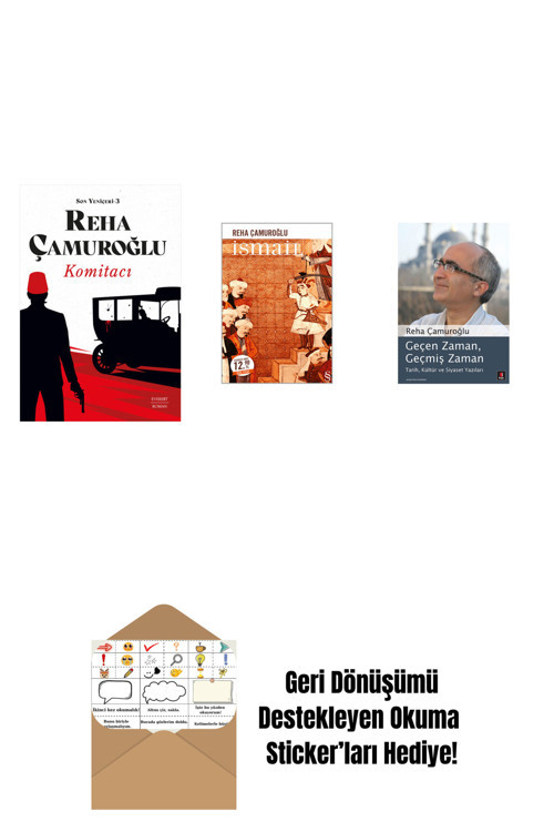Everest Yayınları Komitacı + İsmail (Midi Boy) + Geçen Zaman, Geçmiş Zaman + Okuma Sticker'Ları