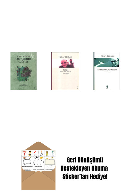 Alfa Yayıncılık Gözyaşının Çağrısı + Tekzip + Kında Duran Onur Paslanır + Okuma Sticker'Ları