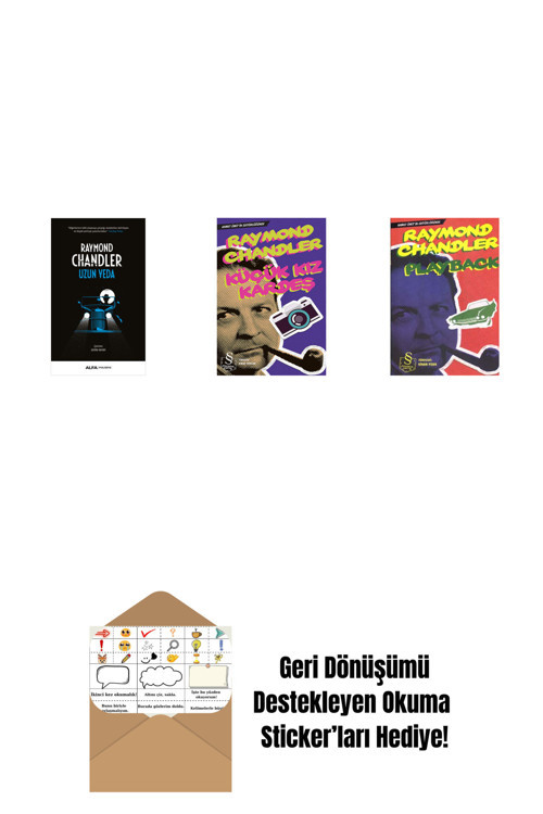 Alfa Yayıncılık Uzun Veda + Küçük Kız Kardeş + Playback (Cep Boy) + Okuma Sticker'Ları
