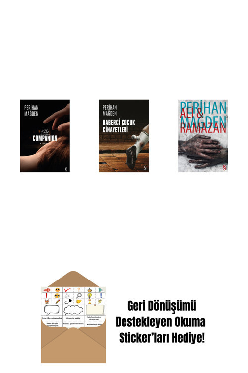 Everest Yayınları The Companion + Haberci Çocuk Cinayetleri + Ali And Ramazan + Okuma Sticker'Ları